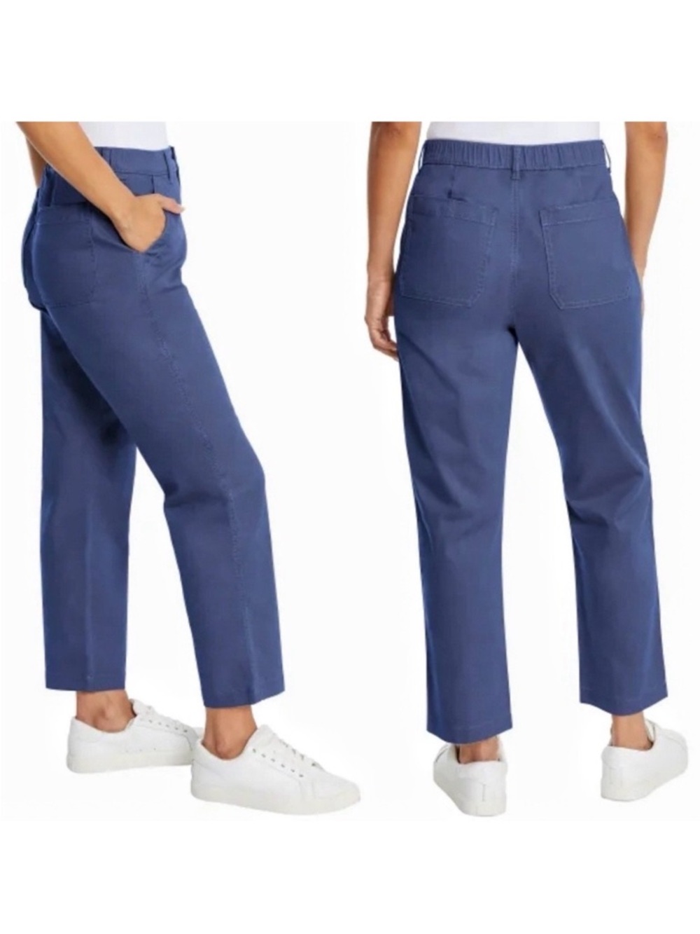 G.H. Bass & Co. Classic Preppy Blue Chino Pants Timeless Versatile Minimalist